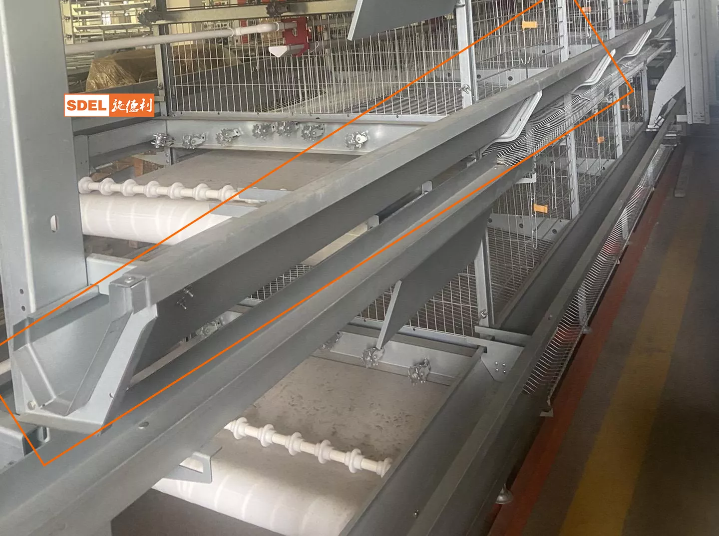layer cage system 4 feed line logo